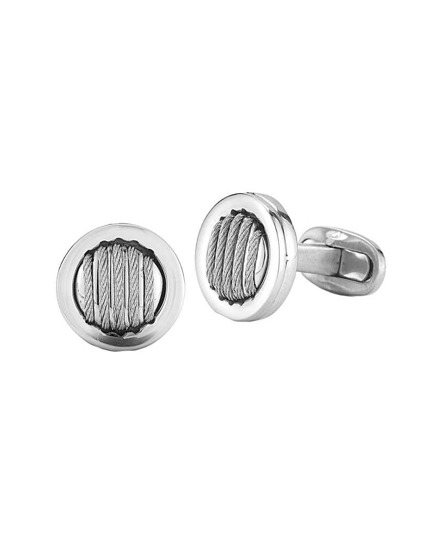 ALOR Stainless Steel Cufflinks Men Cufflinks & Tie Bars