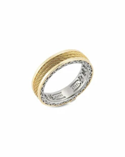 ALOR Classique 18K & Stainless Steel Ring Men Rings