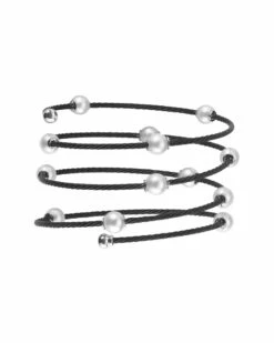 ALOR Noir Stainless Steel Bracelet Women Bracelets