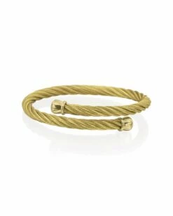 ALOR Stainless Steel Cable Bangle Bracelet Women Bracelets