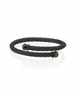 ALOR Stainless Steel Cable Bangle Bracelet Women Bracelets