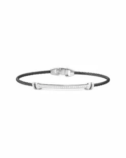 ALOR Noir 18K 0.30 Ct. Tw. Diamond Bracelet Women Bracelets