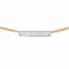 ALOR Classique 18K & Stainless Steel 0.22 Ct. Tw. Diamond Necklace Women Necklaces