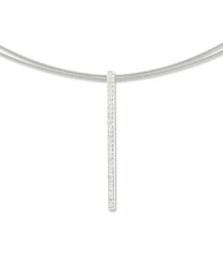 ALOR Classique 18K 0.16 Ct. Tw. Diamond Necklace Women Necklaces