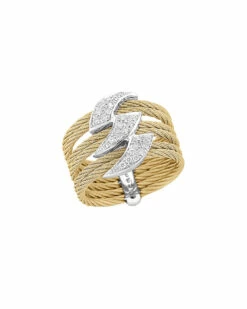 ALOR Classique 18K 0.22 Ct. Tw. Diamond Ring Women Rings