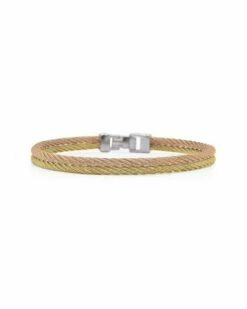 ALOR Classique Stainless Steel Cable Bangle Bracelet Women Bracelets