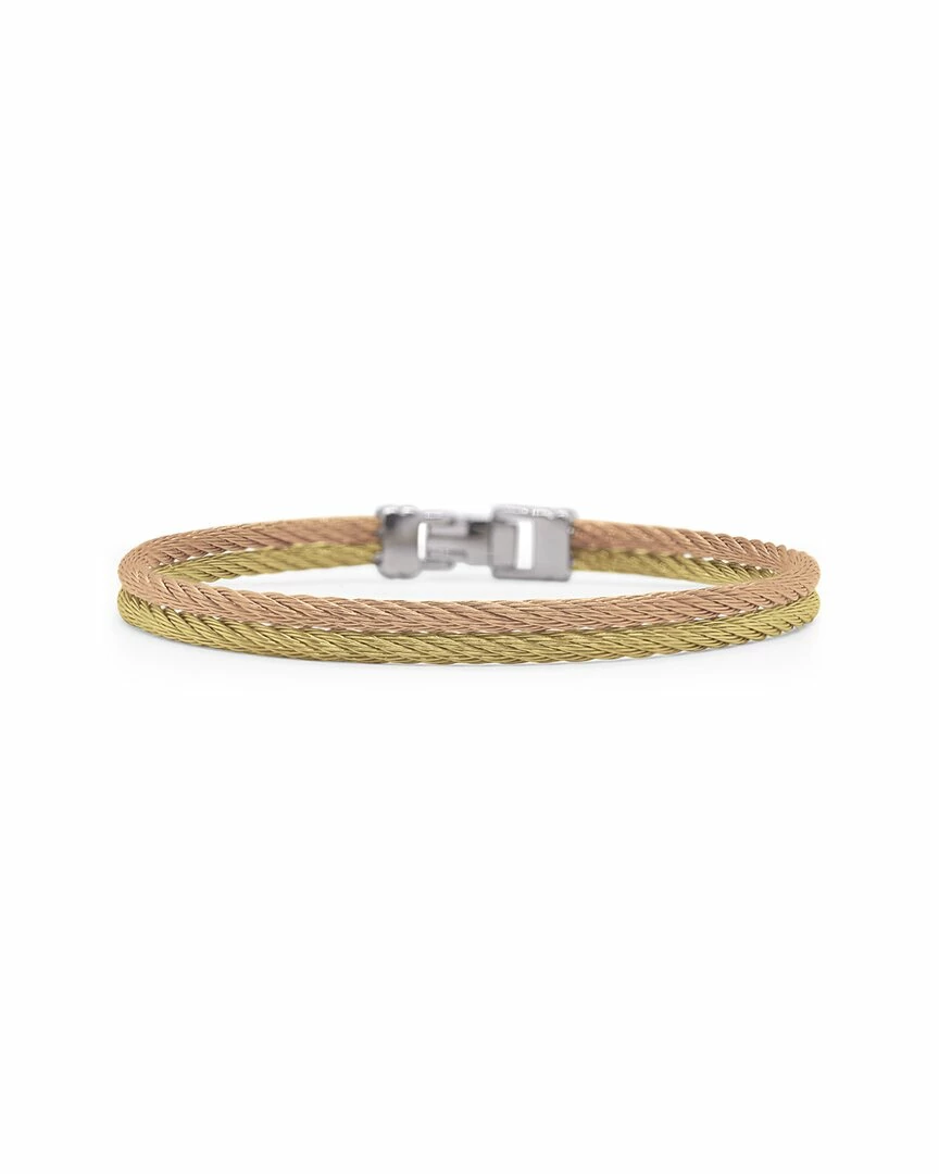 ALOR Classique Stainless Steel Cable Bangle Bracelet Women Bracelets