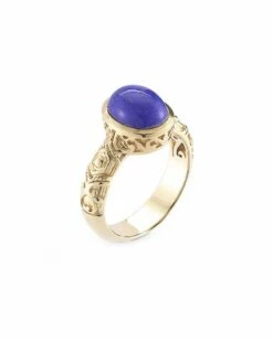 DeLatori By ALOR 18K Over Silver Ring Women Rings