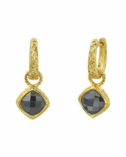 DeLatori By ALOR 18K Over Silver Earrings Women