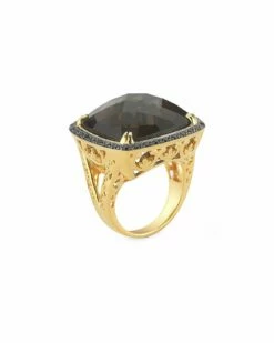 DeLatori By ALOR 18K Over Silver 26.00 Ct. Tw. Ring Women Rings