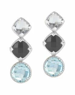 DeLatori By ALOR Silver Interchangeable Earrings Women