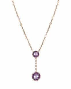 DeLatori By ALOR 18K & Stainless Steel 23.00 Ct. Tw. Necklace Women Necklaces