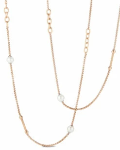 ALOR 6-8mm Pearl Necklace Women Necklaces