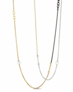 ALOR 6-8mm Pearl Necklace Women Necklaces