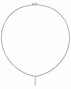 ALOR 18K 0.08 Ct. Tw. Diamond Necklace Women Necklaces