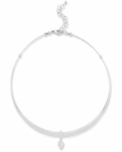 ALOR 18K 0.11 Ct. Tw. Diamond Necklace Women Necklaces