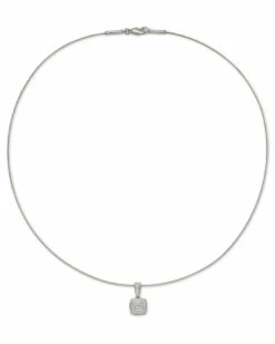 ALOR 18K 0.17 Ct. Tw. Diamond Necklace Women Necklaces