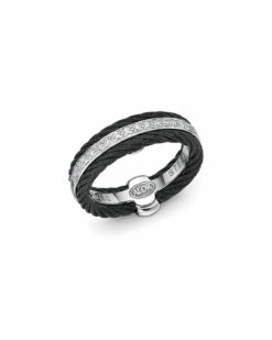 ALOR 18K 0.12 Ct. Tw. Diamond Ring Women Rings