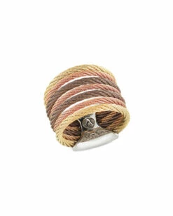 ALOR 18K Cable Ring Women Rings