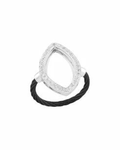 ALOR 18K 0.23 Ct. Tw. Diamond Ring Women Rings