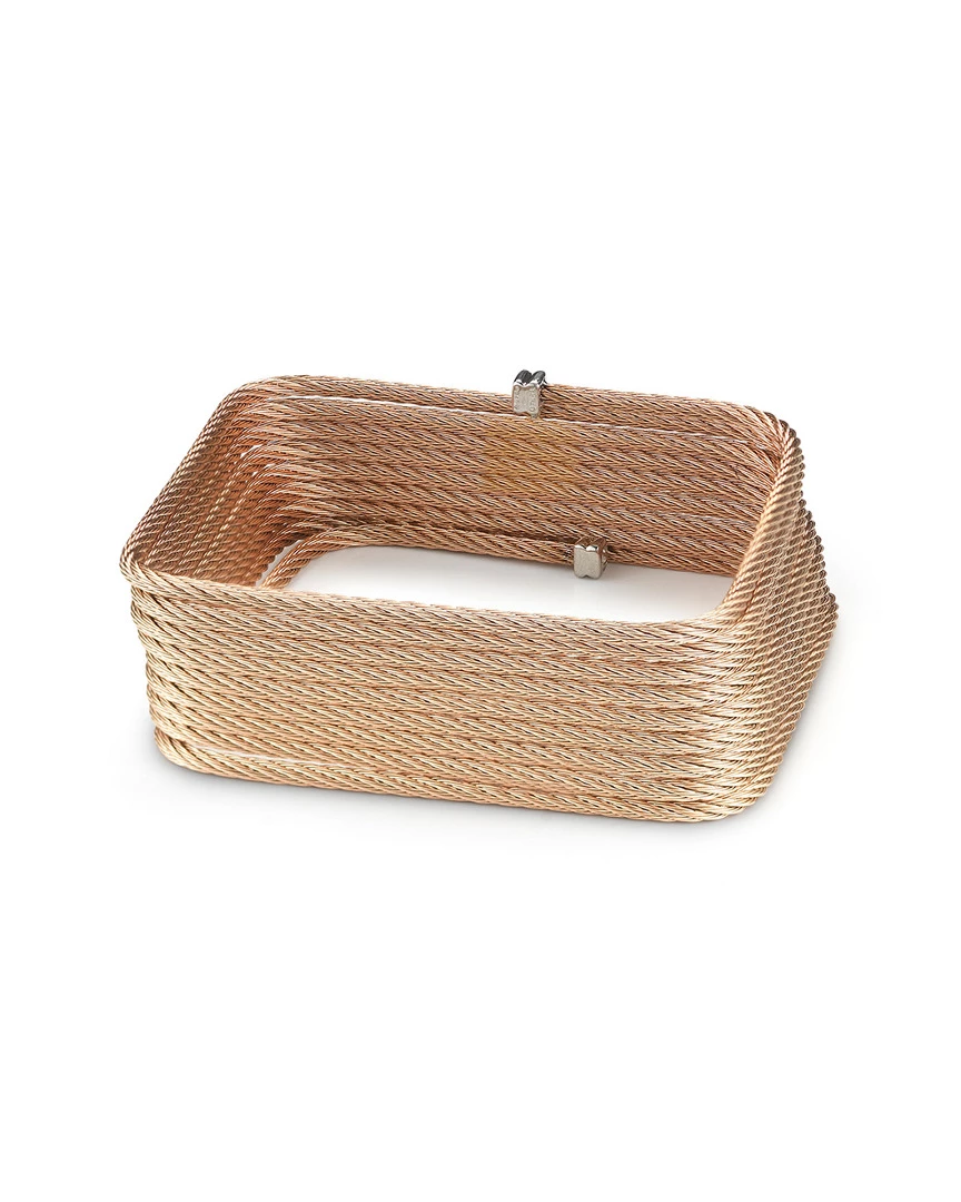 ALOR Stainless Steel Cable Bangle Bracelet Women Bracelets