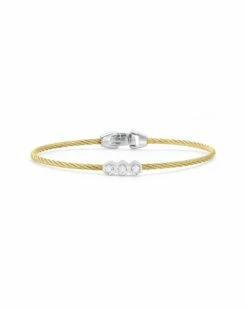 ALOR Classique 14K Diamond Bangle Bracelet Women Bracelets