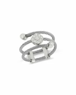 ALOR Classique 18K 0.12 Ct. Tw. Diamond Ring Women Rings