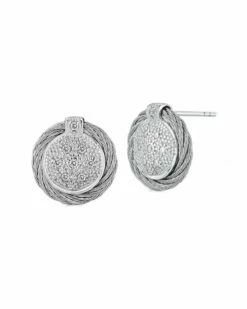 ALOR Classique 14K 0.14 Ct. Tw. Diamond Earrings Women