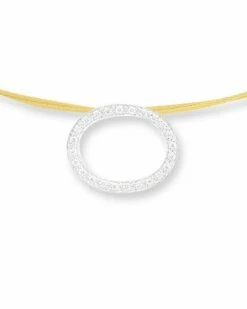 ALOR Classique 18K 0.21 Ct. Tw. Diamond Necklace Women Necklaces