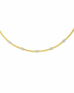 ALOR Classique 18K 0.34 Ct. Tw. Diamond Necklace Women Necklaces